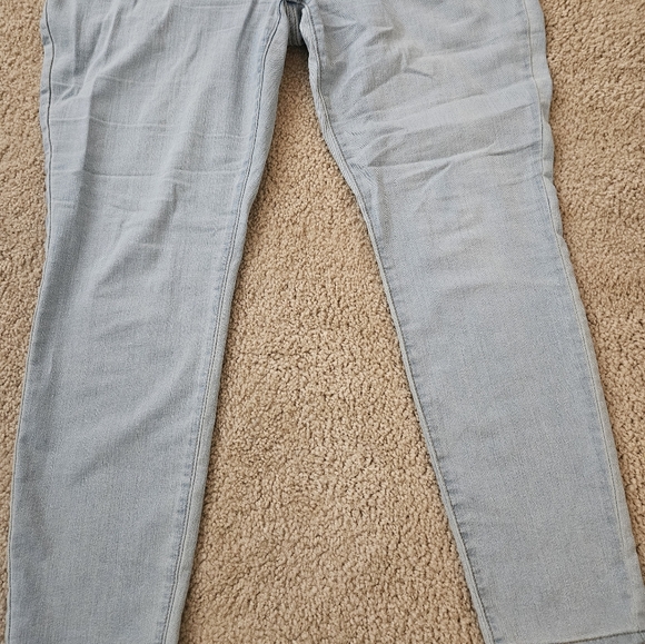 Old Navy Super Skinny Mid Rise Light Blue Women's Jeans Size 16 - Picture 4 of 12